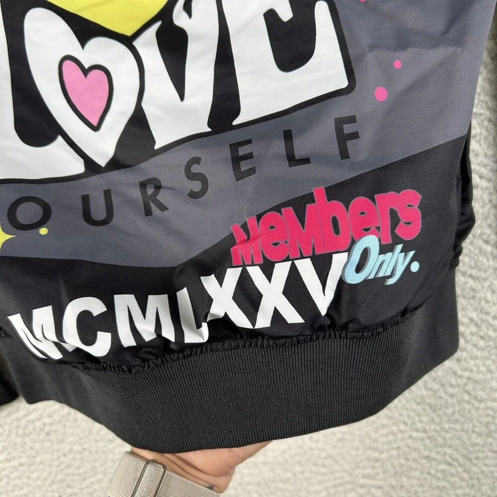 Members Only Jacket Youth Medium Looney Tunes Lola Bunny Racing Love Graphic